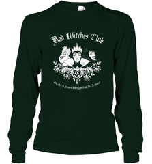 Disney Villains Bad Witches Club Group Shot Long Sleeve T-Shirt Long Sleeve T-Shirt - belovedtshirt