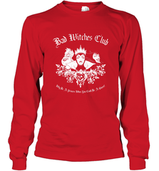 Disney Villains Bad Witches Club Group Shot Long Sleeve T-Shirt Long Sleeve T-Shirt - belovedtshirt