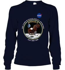 NASA Apollo 11 Moon Landing Long Sleeve T-Shirt Long Sleeve T-Shirt - belovedtshirt
