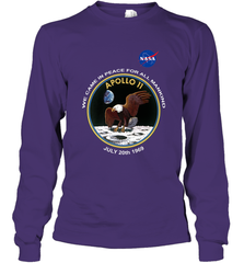 NASA Apollo 11 Moon Landing Long Sleeve T-Shirt Long Sleeve T-Shirt - belovedtshirt