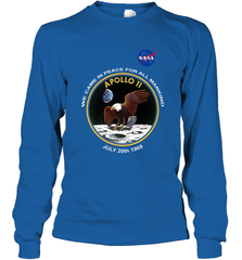 NASA Apollo 11 Moon Landing Long Sleeve T-Shirt Long Sleeve T-Shirt - belovedtshirt
