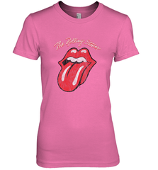 Mens The Rolling Stones Script Tongue Logo Women's Premium T-Shirt Women's Premium T-Shirt - belovedtshirt