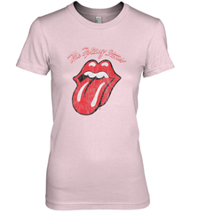 Mens The Rolling Stones Script Tongue Logo Women's Premium T-Shirt Women's Premium T-Shirt - belovedtshirt