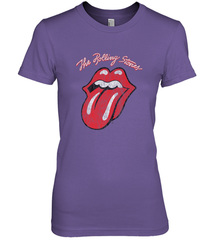 Mens The Rolling Stones Script Tongue Logo Women's Premium T-Shirt Women's Premium T-Shirt - belovedtshirt