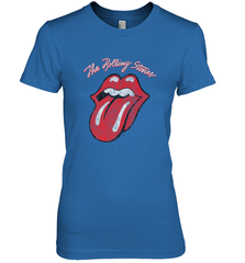 Mens The Rolling Stones Script Tongue Logo Women's Premium T-Shirt Women's Premium T-Shirt - belovedtshirt
