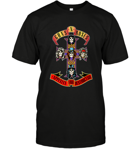 Guns N' Roses Classic Cross Logo Men's T-Shirt Men's T-Shirt / Black / S Men's T-Shirt - belovedtshirt