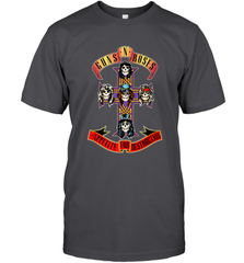 Guns N' Roses Classic Cross Logo Men's T-Shirt Men's T-Shirt - belovedtshirt