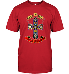Guns N' Roses Classic Cross Logo Men's T-Shirt Men's T-Shirt - belovedtshirt