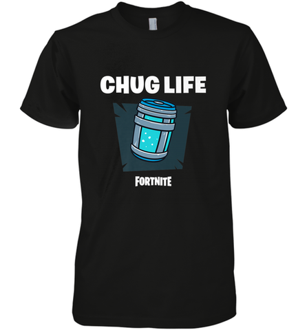 Fortnite Chug Life Men's Premium T-Shirt Men's Premium T-Shirt / Black / XS Men's Premium T-Shirt - belovedtshirt
