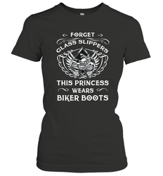 Forget glass slippers this princess wears biker boots Women's T-Shirt