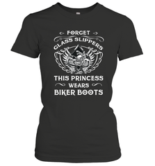 Forget glass slippers this princess wears biker boots Women's T-Shirt Women's T-Shirt - belovedtshirt