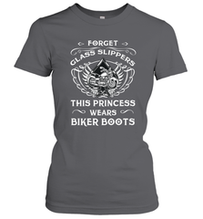 Forget glass slippers this princess wears biker boots Women's T-Shirt Women's T-Shirt - belovedtshirt