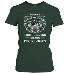 Forget glass slippers this princess wears biker boots Women's T-Shirt Women's T-Shirt - belovedtshirt