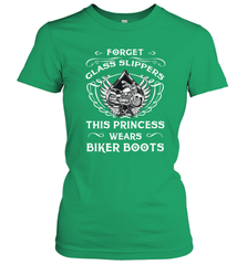 Forget glass slippers this princess wears biker boots Women's T-Shirt Women's T-Shirt - belovedtshirt
