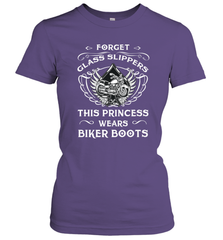 Forget glass slippers this princess wears biker boots Women's T-Shirt Women's T-Shirt - belovedtshirt