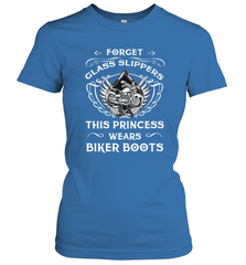 Forget glass slippers this princess wears biker boots Women's T-Shirt Women's T-Shirt - belovedtshirt