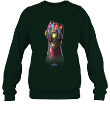 Marvel Avengers Endgame Infinity Stone Gauntlet Color Logo Crewneck Sweatshirt Crewneck Sweatshirt - belovedtshirt