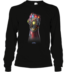 Marvel Avengers Endgame Infinity Stone Gauntlet Color Logo Long Sleeve T-Shirt