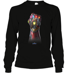 Marvel Avengers Endgame Infinity Stone Gauntlet Color Logo Long Sleeve T-Shirt Long Sleeve T-Shirt - belovedtshirt