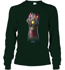 Marvel Avengers Endgame Infinity Stone Gauntlet Color Logo Long Sleeve T-Shirt Long Sleeve T-Shirt - belovedtshirt