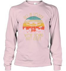 Retro Vintage Get In Loser We're Doing Butt Stuff Alien UFO Long Sleeve T-Shirt Long Sleeve T-Shirt - belovedtshirt