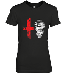 Alfa Car Drivers Stylish Grunge Logo Women's Premium T-Shirt