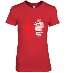 Alfa Car Drivers Stylish Grunge Logo Women's Premium T-Shirt Women's Premium T-Shirt - belovedtshirt