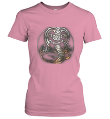 Cobra Kai Rusted Steel Snake Logo Women's T-Shirt Women's T-Shirt - belovedtshirt