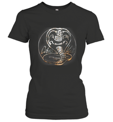 Cobra Kai Rusted Steel Snake Logo Women's T-Shirt Women's T-Shirt - belovedtshirt
