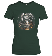 Cobra Kai Rusted Steel Snake Logo Women's T-Shirt Women's T-Shirt - belovedtshirt