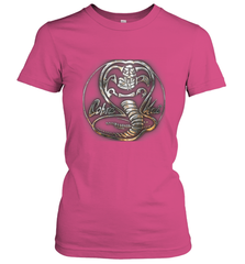 Cobra Kai Rusted Steel Snake Logo Women's T-Shirt Women's T-Shirt - belovedtshirt