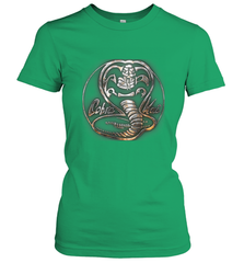 Cobra Kai Rusted Steel Snake Logo Women's T-Shirt Women's T-Shirt - belovedtshirt