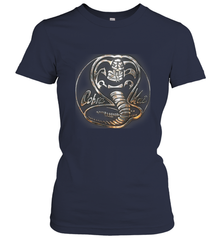 Cobra Kai Rusted Steel Snake Logo Women's T-Shirt Women's T-Shirt - belovedtshirt