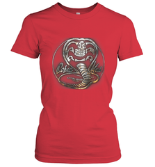 Cobra Kai Rusted Steel Snake Logo Women's T-Shirt Women's T-Shirt - belovedtshirt