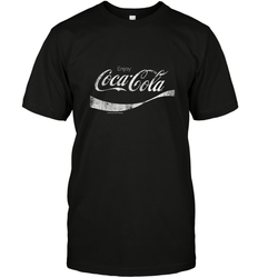 Coca Cola Vintage White Enjoy Logo Men's T-Shirt