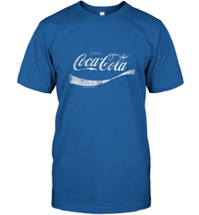 Coca Cola Vintage White Enjoy Logo Men's T-Shirt Men's T-Shirt - belovedtshirt