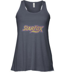 Star fox Vintage Distressed Game Logo Women's Racerback Tank Women's Racerback Tank - belovedtshirt