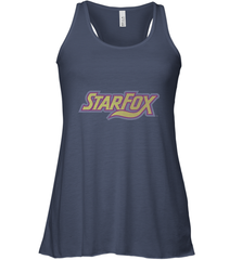 Star fox Vintage Distressed Game Logo Women's Racerback Tank Women's Racerback Tank - belovedtshirt