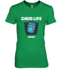 Fortnite Chug Life Women's Premium T-Shirt Women's Premium T-Shirt - belovedtshirt