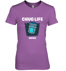 Fortnite Chug Life Women's Premium T-Shirt Women's Premium T-Shirt - belovedtshirt