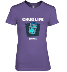 Fortnite Chug Life Women's Premium T-Shirt Women's Premium T-Shirt - belovedtshirt