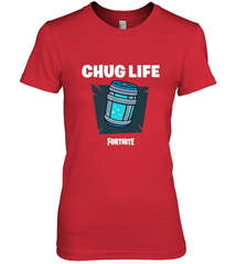 Fortnite Chug Life Women's Premium T-Shirt Women's Premium T-Shirt - belovedtshirt