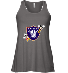 Nfl Oakland Raiders Champion Mickey Mouse Women's Racerback Tank Women's Racerback Tank - belovedtshirt