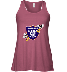 Nfl Oakland Raiders Champion Mickey Mouse Women's Racerback Tank Women's Racerback Tank - belovedtshirt