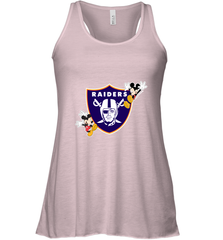 Nfl Oakland Raiders Champion Mickey Mouse Women's Racerback Tank Women's Racerback Tank - belovedtshirt