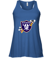 Nfl Oakland Raiders Champion Mickey Mouse Women's Racerback Tank Women's Racerback Tank - belovedtshirt