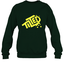 Fortnite Tilted (Yellow Logo) Crewneck Sweatshirt Crewneck Sweatshirt - belovedtshirt