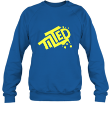 Fortnite Tilted (Yellow Logo) Crewneck Sweatshirt Crewneck Sweatshirt - belovedtshirt
