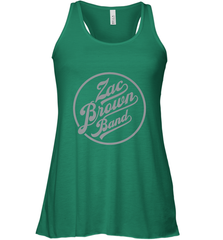 Zac Brown Band  Original ZBB Logo Women's Racerback Tank Women's Racerback Tank - belovedtshirt