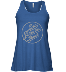 Zac Brown Band  Original ZBB Logo Women's Racerback Tank Women's Racerback Tank - belovedtshirt